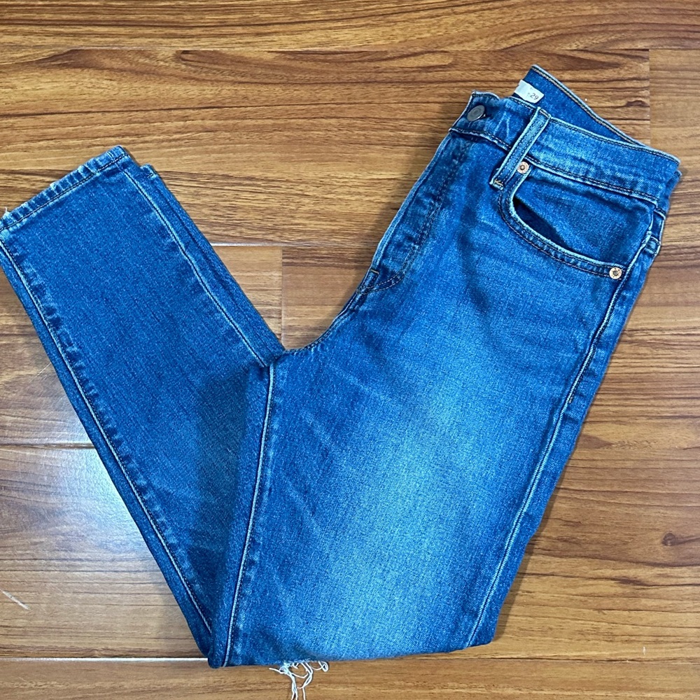 Wedgie Skinny High Rise Ankle Jeans Size 29